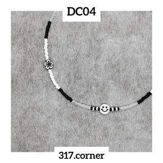 Vòng cổ / dây chuyền hạt cườm mặt cười - dc04 - 317.corner