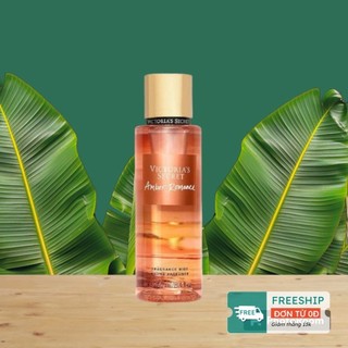 Xịt Thơm Body Mist Victoria’s Secret - 𝐀𝐌𝐁𝐄𝐑 𝐑𝐎𝐌𝐀𝐍𝐂𝐄 30ml/50ml/100ml