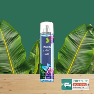 Xịt thơm cơ thể Body mist Bath & Body Works - Moonlight Path