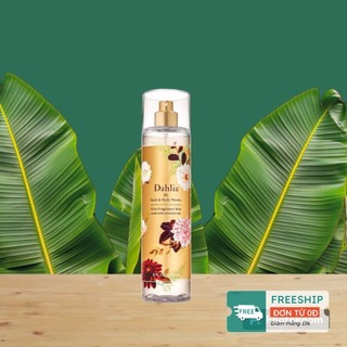Xịt thơm cơ thể Body mist Bath & Body Works - Dahlia