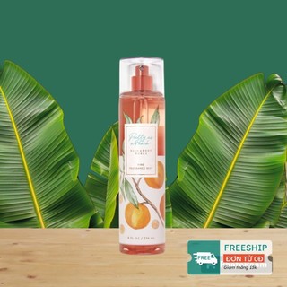 Xịt thơm dưỡng thể bath and body works pretty as a peach