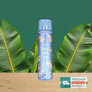 Xịt Thơm Toàn Thân Lưu Hương Mịn Da Bath & Body Works - Twilight Woods