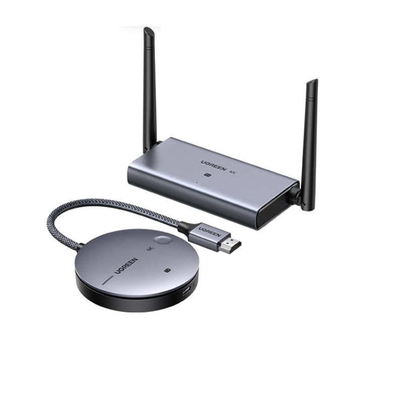 Ugreen 90909A 4k30hz băng tần 2.4g và 5g 1 bộ nhận và 1 bộ phát wireless HDMI không dây 4K 29497 CM5