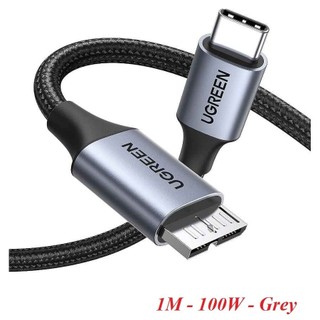 Ugreen 15232 1m màu xám cáp chuyển usb type c sang micro b us565