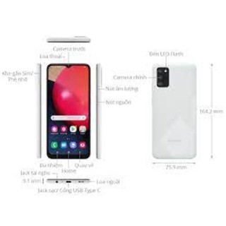 <Chính Hãng> điện thoại Samsung Galaxy A02s 2sim 4G/64G, Cấu hình mạnh, cày game nặng siêu mượt, BH 12tháng- TB3