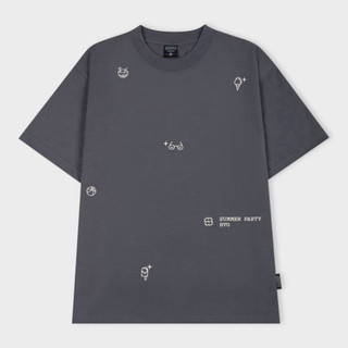 Áo thun local brand unisex 8yo summer party tee # 4 màu hot trend 2024