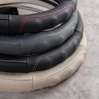 BỌC VÔ LĂNG Ô TÔ BẰNG DA CỪU 100% - CHÍNH HÃNG CON BÒ CƯỜI + . - Bicar