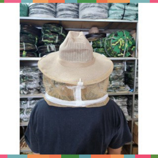 Mũ lưới phòng chống ong đốt, mũ tránh côn trùng đốt, mũ dáng cao bồi sb19