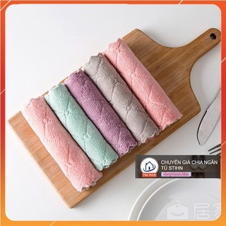 Khăn Vuông Lau Tay Khu Vực Nhà Bếp 25x25cm (STIHN)