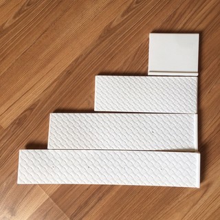 1 miếng nhựa mua lẻ đặt bên kéo ra của giá chia ngăn tủ không cần khoan
