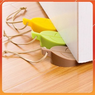 1 Miếng chặn cửa thông minh hình lá cây bảo vệ bé yêu ( màu ngẫu nhiên) (STIHN)