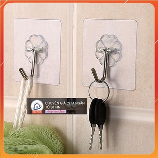 Bộ 10 móc dán tường cường lực