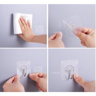 Bộ 10 móc dán tường cường lực (STIHN)