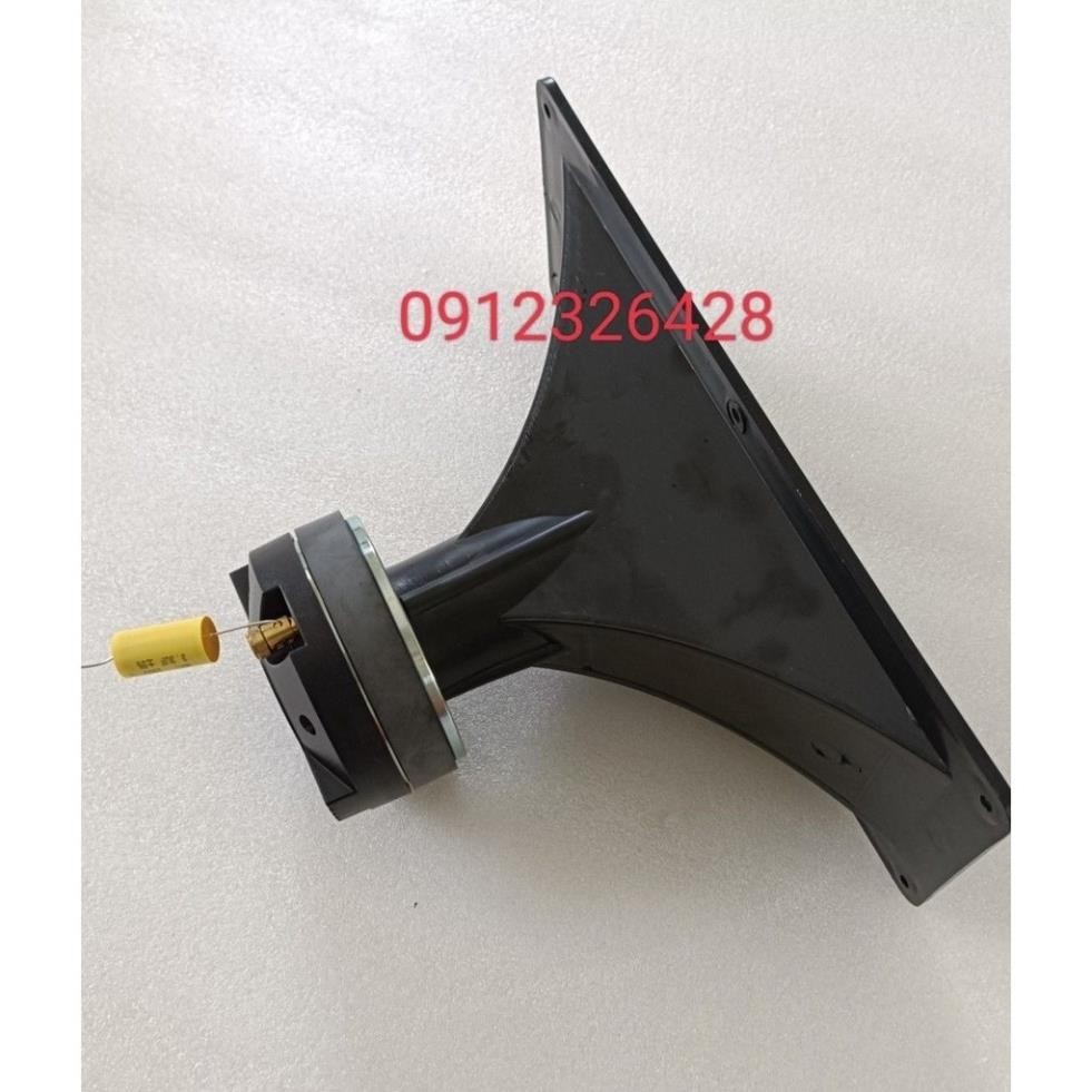 BỘ TRÉP 350 BM REN XOÁY - 1 CỦ KÈN + 1 HỌNG 11X28 + TỤ 2,2MF 250V - LOA TÉP RỜI - 01.TREP.350BM+11x2