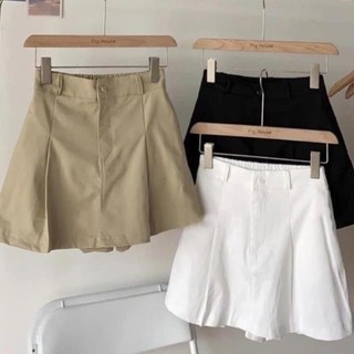 hihi 💃 Quần Giả Váy Nữ Chữ A Chất Kaki Có Lót 3 Màu vải nhung dày dặn VA09 xinh