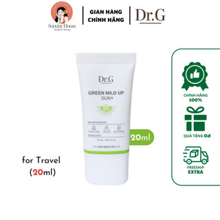  Kem chống nắng thuần vật lý cho da nhạy cảm Dr.G Green Mild Up Sun+ SPF50+PA++++ - 20ml