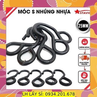 Móc s 25mm nhúng nhựa, uy tín chất lượng thái bình vina