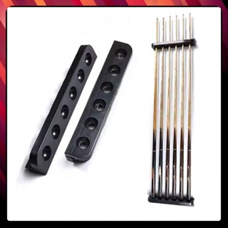 Giá treo cơ - Giá để cơ treo tường Nhựa Treo 6 Cơ- 1 bộ 2 cái- Dùng treo cơ bida bi a Cho clb