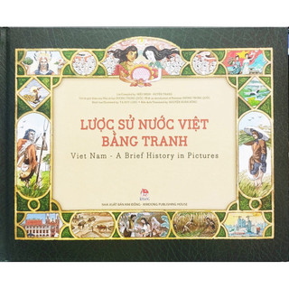 Sách Lược sử nước Việt bằng tranh - Song ngữ Việt Anh