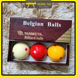 Bóng bi lip - bóng 3c - bida phăng- bida carom- bộ gồm 3 bóng yanmeiya aramith đài loan cao cấp