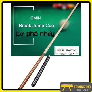 Cơ bida nhảy, gậy bi a 3 khúc - omin - cơ bida lỗ chuyên nghiệp chính hãng