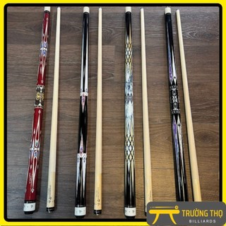 Cơ bida lỗ - cơ diamond bản cao cấp -tay cầm hoa văn- mẫu mới 2024- bida trường thọ