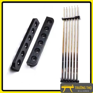 Giá treo cơ - Giá để cơ treo tường Nhựa Treo 6 Cơ- 1 bộ 2 cái- Dùng treo cơ bida bi a Cho clb