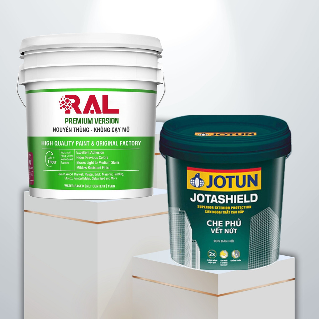 Sơn Jotun Jotashield Che phủ vết nứt