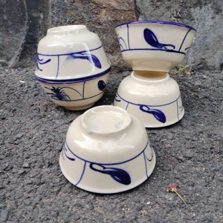 😇 Set 5 Chén 🦀 Đá Siêu Đẹp (Hàng Dày Dặn Láng Mịn)😁