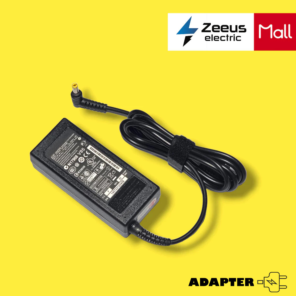 Zeeus Sạc Dùng Cho Laptop Acer Aspire E5-411 E5-411G E5-421 E5-421G Kèm Dây Nguồn - New Nguyên Seal