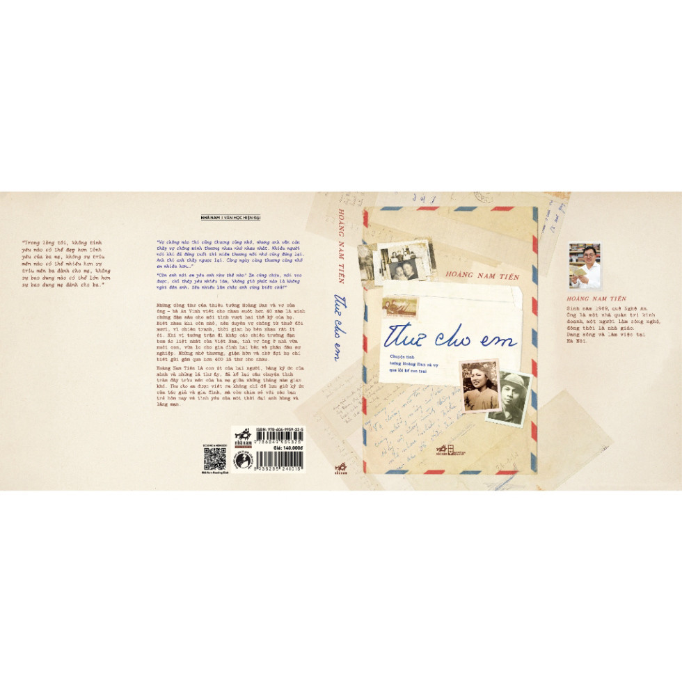 Sách - Thư cho em (Hoàng Nam Tiến) (Nhã Nam)  - NNB