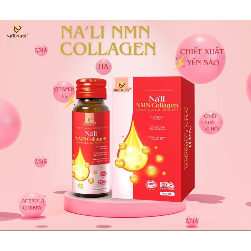 Combo 3 Hộp Nali NMN Collagen Shop Utthaiyenna