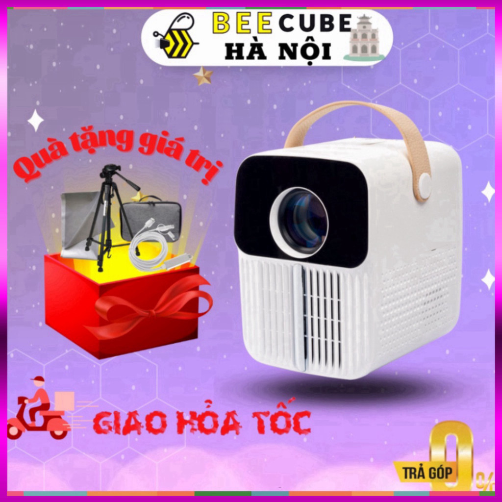 Máy Chiếu Mini BEECUBE X2 MAX GEN 3 Chính Hãng, Full HD 1080 Hệ điều hành Android Bảo Hành 12 Tháng - sale kịch sàn - hà