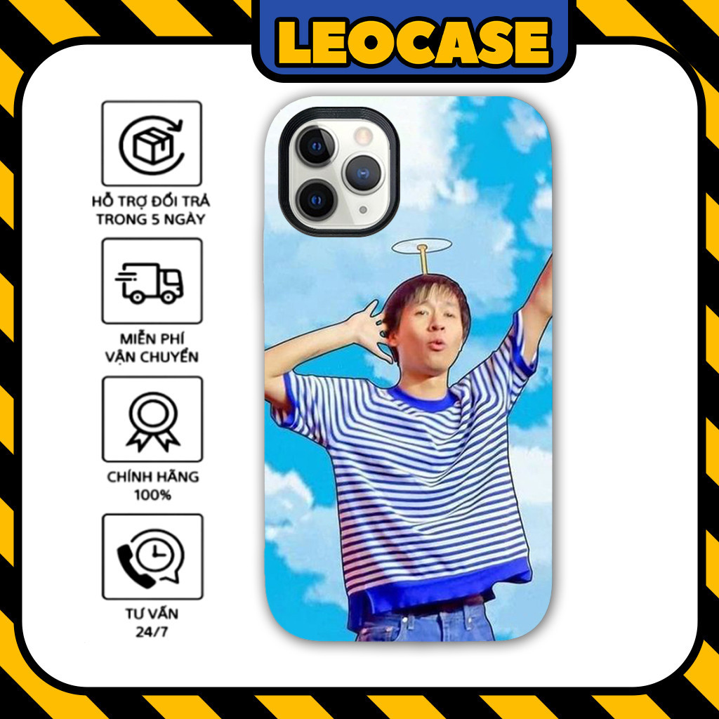 Ốp lưng iPhone silicone cao cấp Leocase Thắng Ngọt Band Nobita meme cute cho iPhone
