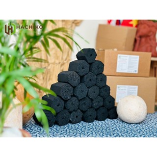   Đà Nẵng  5kg Than sinh học than gáo dừa Hachiko than không khói than nướng bbq cháy lâu 