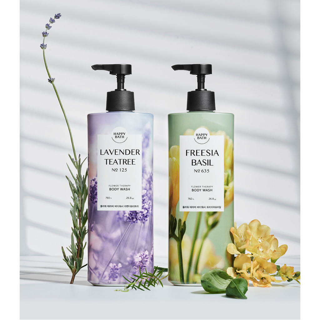 Sữa tắm Happy Bath Flower Therapy Body Wash 760g