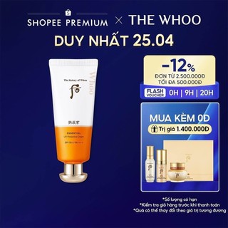Kem chống nắng dưỡng ẩm The history of Whoo Gongjinhyang Sun Cream SPF50+, PA+++ 60ml