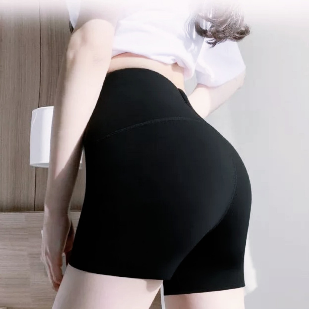 Quần legging đùi ECOCHIC nữ cạp cao gen bụng tập gym yoga chất liệu su đúc định hình nâng mông | BigBuy360 - bigbuy360.vn