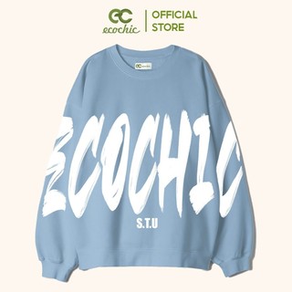 Áo sweater ecochic s.t.u local brand unisex chất liệu nỉ bông cao cấp f222