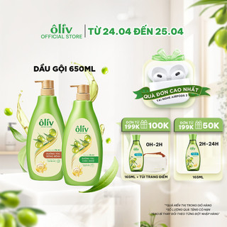  Dầu Gội Dưỡng Tóc Ôliv 650ml