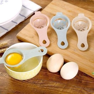 Dụng cụ lọc trứng tách lòng đỏ chất liệu nhựa lúa mạch hàng cao cấp