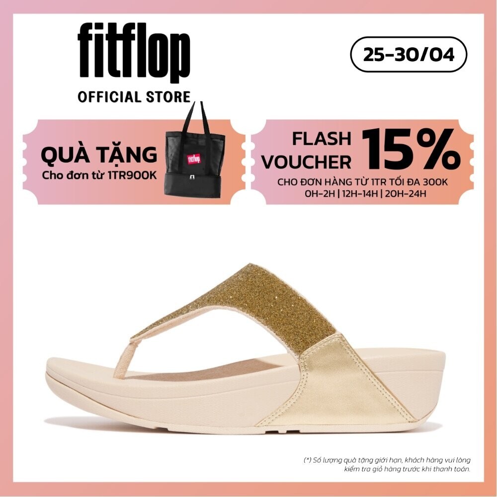 Dép Xỏ Ngón Nữ FitFlop LULU - Platino - MC GB4-675