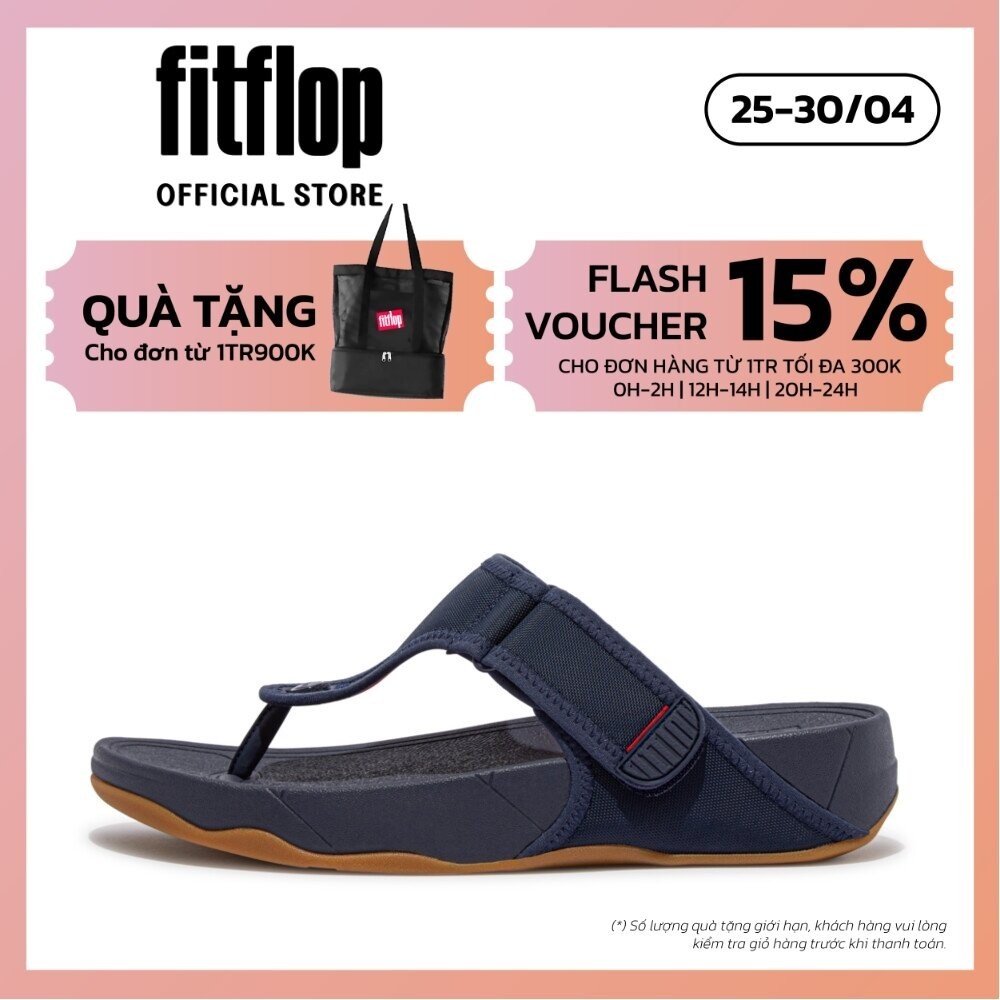 Dép Xỏ Ngón Nam FitFlop TRAKK - Midnight Navy - MC GT1-399