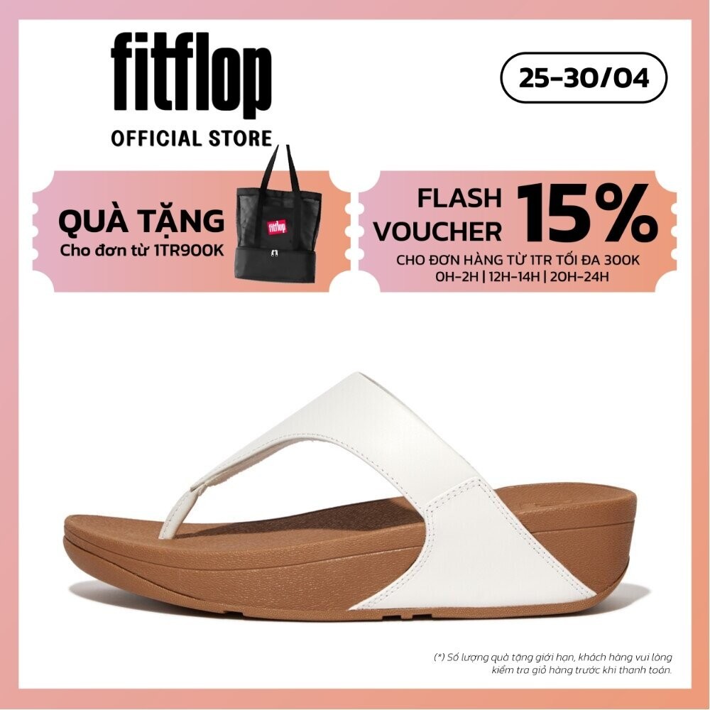 Dép Xỏ Ngón Nữ FitFlop LULU - White - MC I88-024