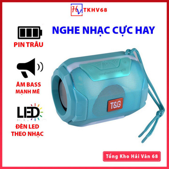 Loa bluetooth không dây mini A005 đèn led theo nhạc âm bass mạnh hỗ trợ lắp thẻ nhớ hàng cao cấp HOT HOT