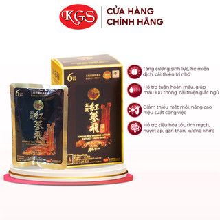 05 Gói Nước Uống Hồng Sâm Nhung Hươu Hàn Quốc KGS Korean Ginseng Story (50ml x 05 gói)
