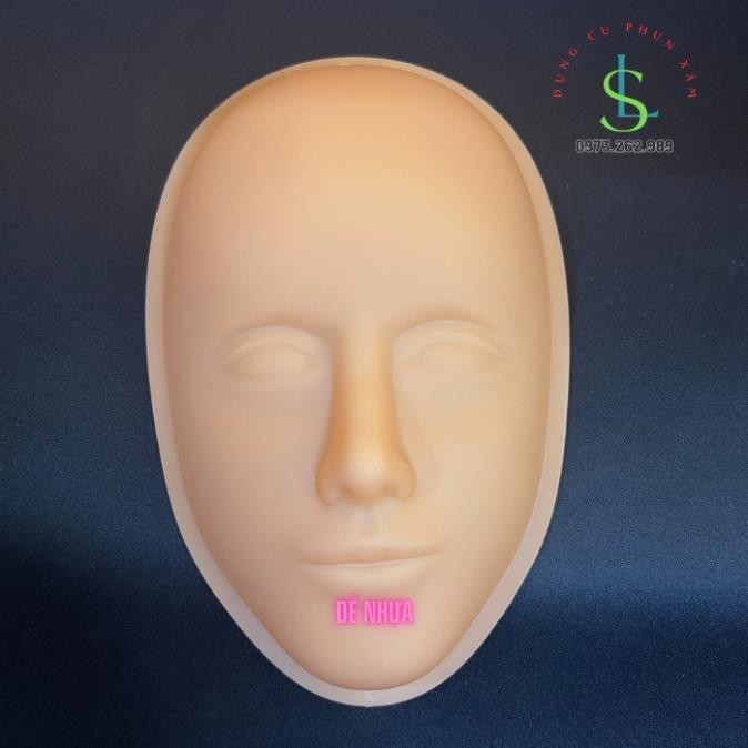 Da giả 5D, Môi D5, mắt 5D silicon tập phun xăm,trang điểm/ linhshop-hn