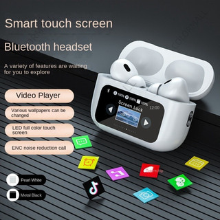 Tai Nghe Bluetooth Màn Hình Cảm Ứng Floveme - F8 Pro TWS Giảm Tiếng Ồn Chủ Động ANC, Khử Tiếng Ồn Chủ Động