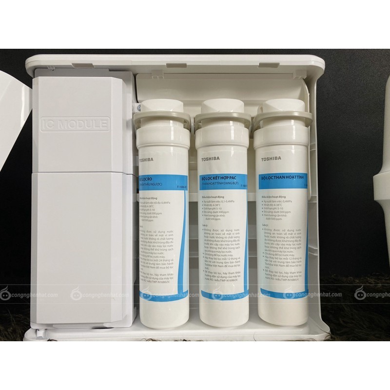 Lõi lọc nước Toshiba F-1686 - PAC - C - RO   - Hàng chính hãng