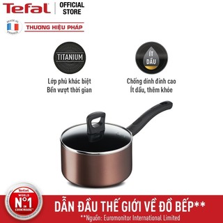 Nồi chống dính tefal day by day 18cm g1432305 - dùng mọi loại bếp - hãng chính hãng - bảo hành 2 năm